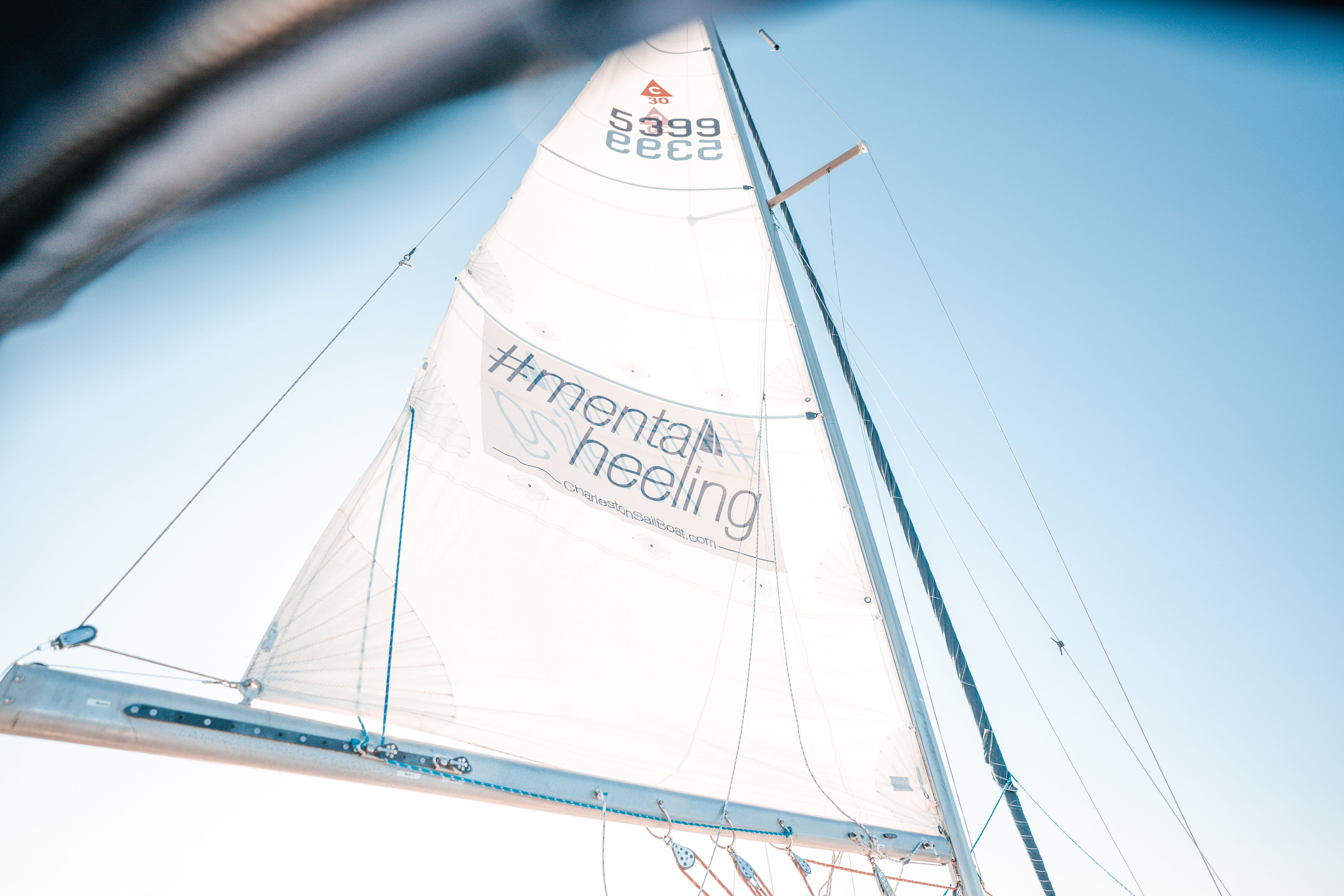 Mental Heeling Sailboat in Charleston, South Carolina